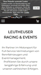 Mobile Screenshot of leutheuser-racing-events.de